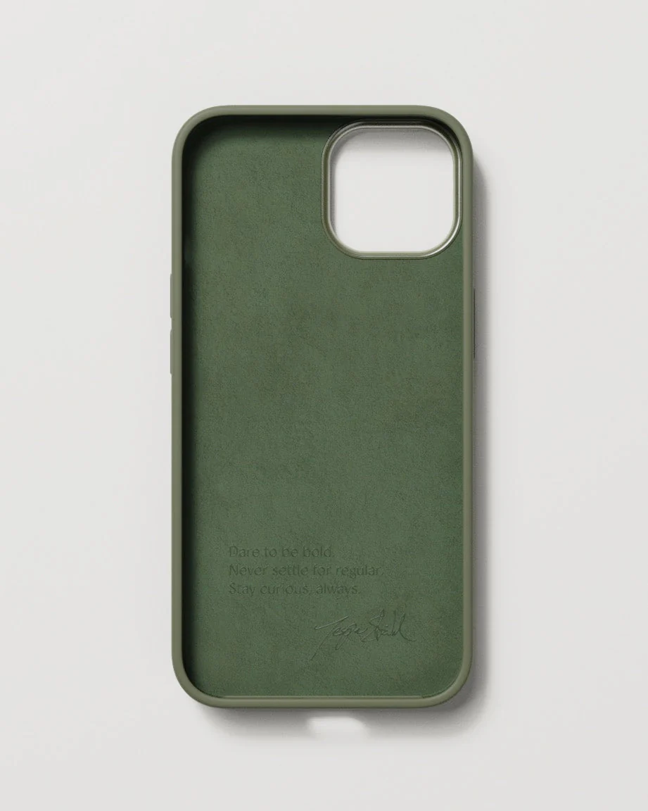 Bold Case - iPhone 14 - Linen Beige & Olive Green - Image 5