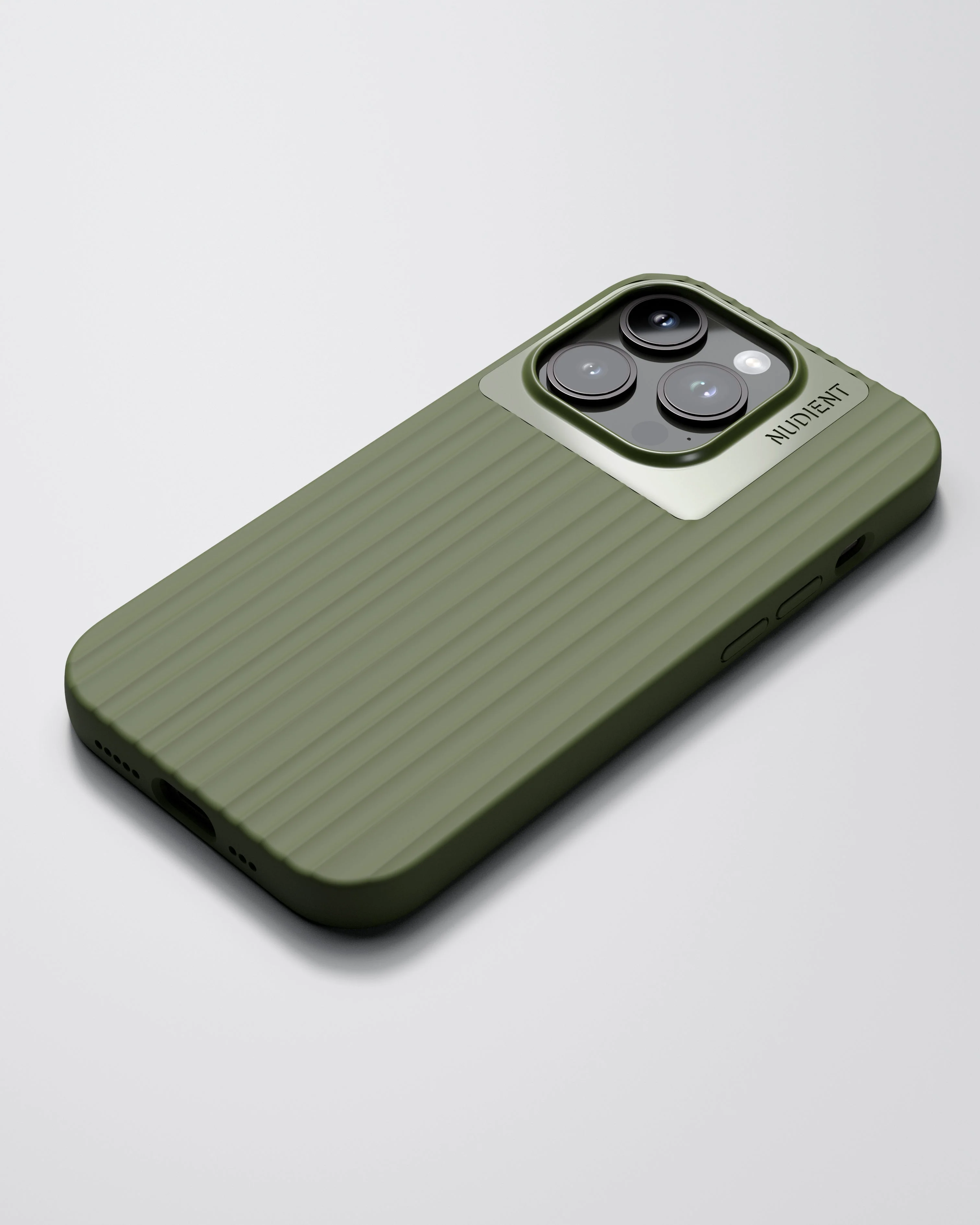 Bold Case - iPhone 14 Pro - Linen Beige & Olive Green - Image 6