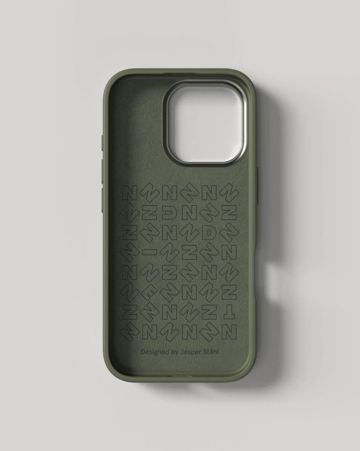 Bold Case - iPhone 16 Pro - Linen Beige & Olive Green - Image 5