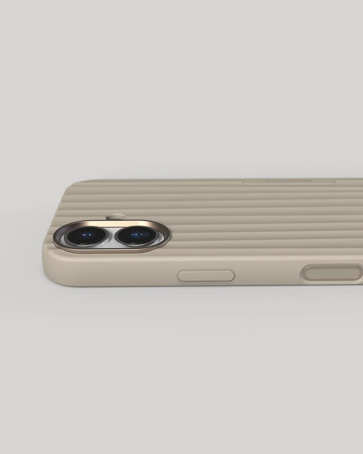 Bold Case - iPhone 17 - Linen Beige & Chalk White - Image 4