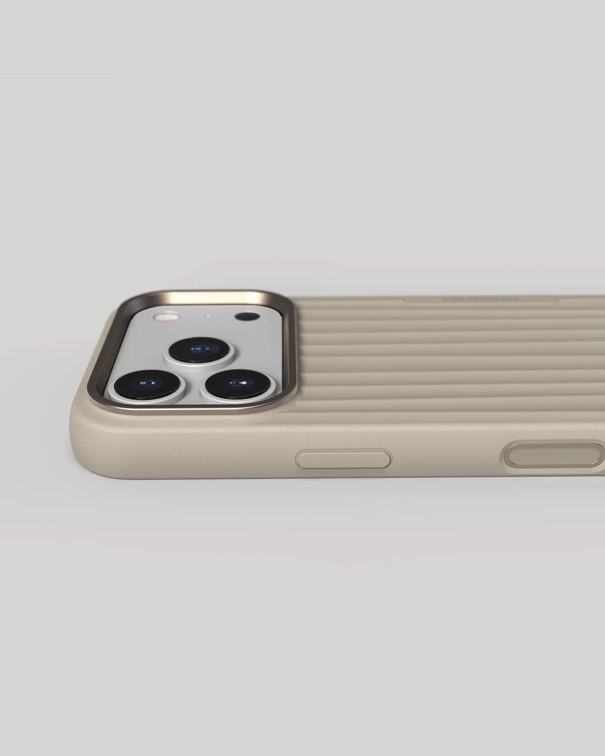 Bold Case - iPhone 17 Pro - Linen Beige & Olive Green - Image 4