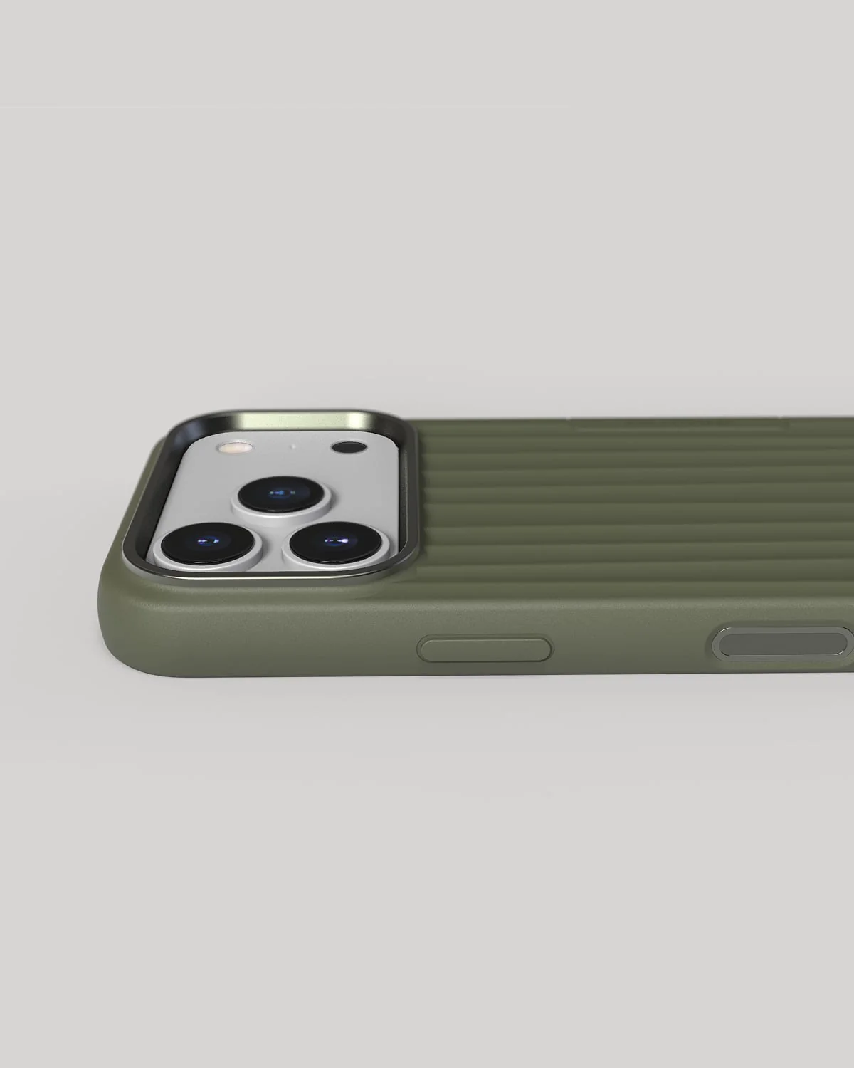 Bold Case - iPhone 17 Pro - Linen Beige & Olive Green - Image 7