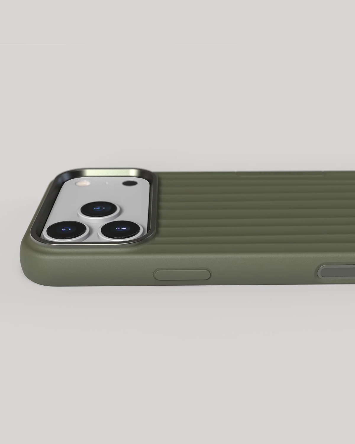 Bold Case - iPhone 17 Pro Max - Linen Beige & Olive Green - Image 7